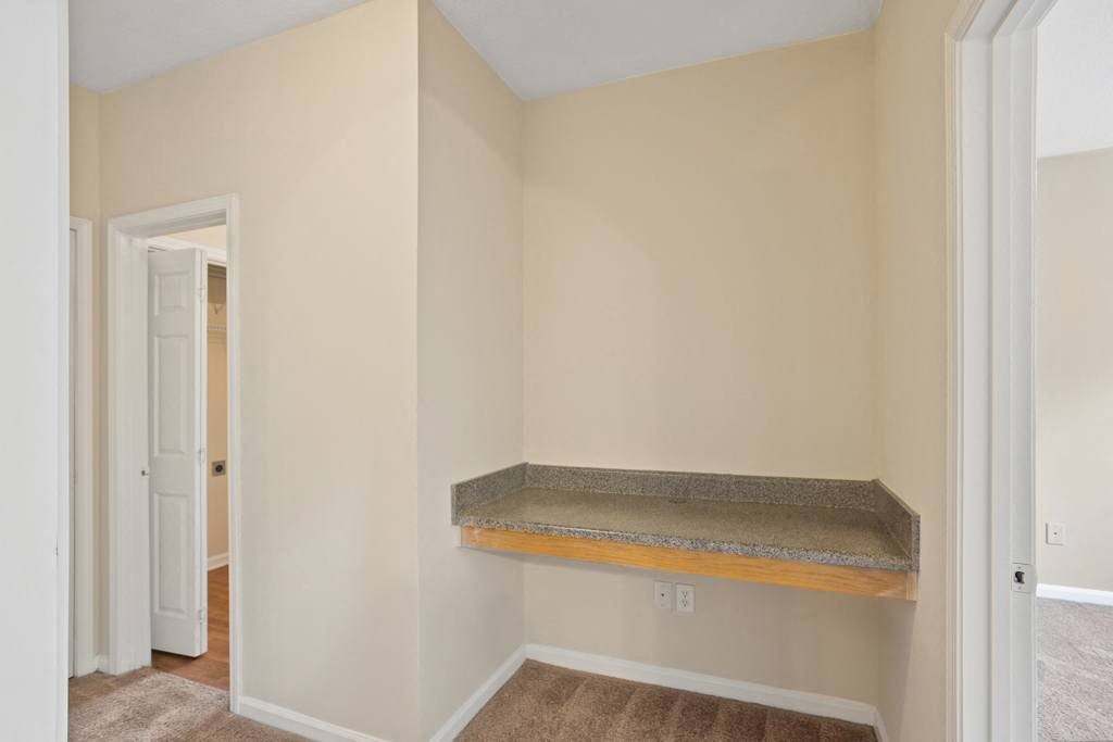 Built in desk at Longwood Vista Apartment Homes in Atlanta GA